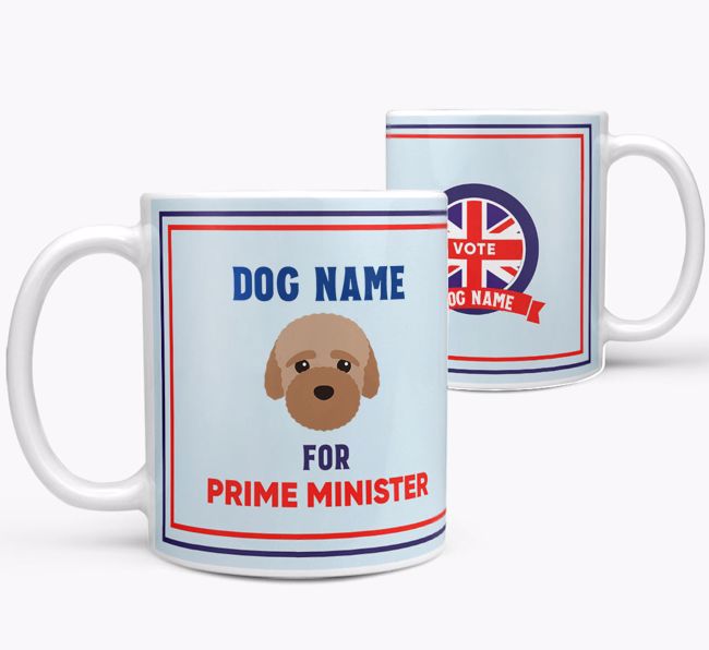 Personalised 'Prime Minister' Mug for your {breedFullName}